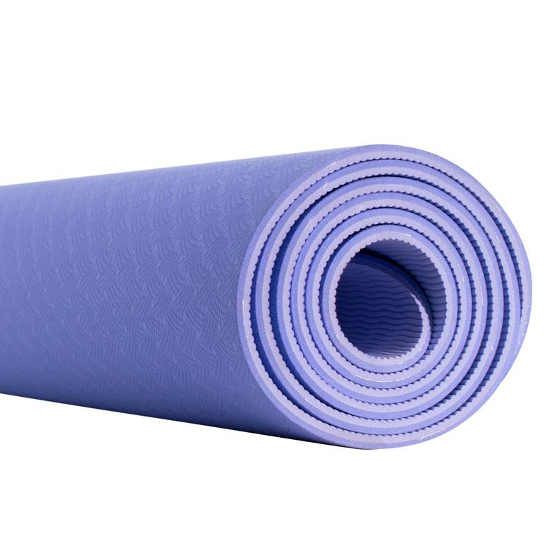 Purple Yoga Mat - TPE Foam Mat