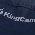 KingCamp Four Legs Stool 4 Folding Camping Chair (Dark Gray)