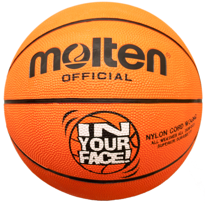 Molten Rubber Basketball - In Your Face