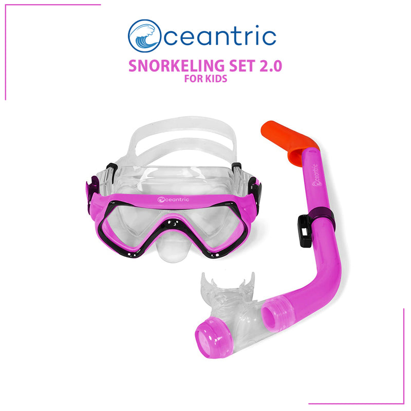 thumbnail image 2 of WILCOMP Kids Snorkeling Set WIL-DS-16 – Silicone Mask & Dry Snorkel For Ages 4-10 2 of 3