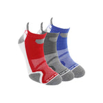 Sof Sole Men’s Socks Multi-Sport Cushion Low Cut 3-pack (4 colors/patterns)