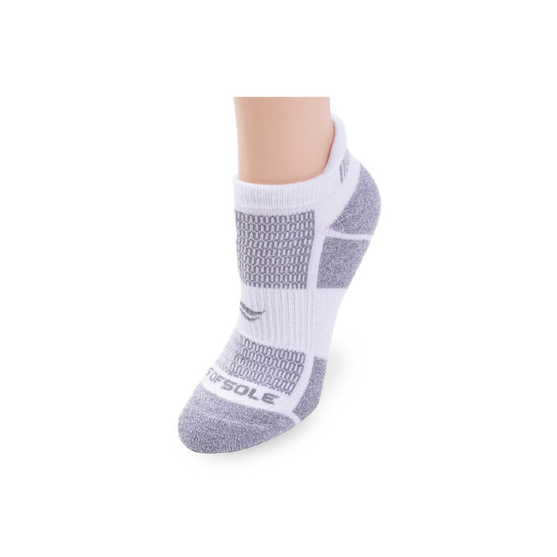 Sof Sole Men’s Socks Premium Perform Cushion Low Cut 3-pack - White (20293)