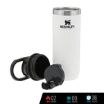 Stanley Adventure Vacuum Switchback Travel Mug Insulated Tumbler 16 oz./473 ml (Polar White)
