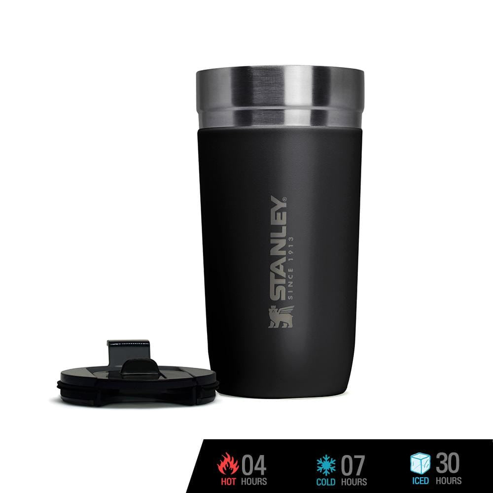  GFD Handle Compatable with Stanley 14oz Tumbler - Improved  Grip, Reduced Spills (Black) : Home & Kitchen