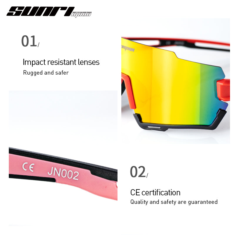 Sunrimoon JN002 Photochromic Cycling Sunglasses Chris Sports