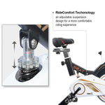 Trax Cadence Beat Stationary Bike Smooth and Quiet Belt Drive
