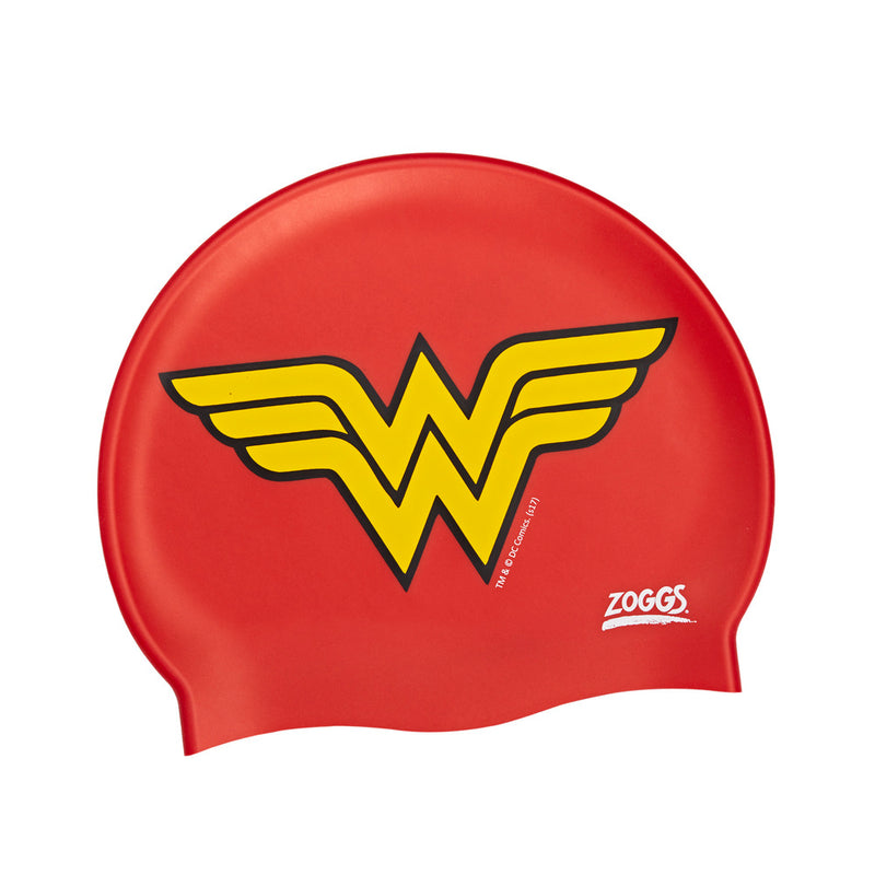 Zoggs Wonder Woman Silicone Swimming Cap (Kids)