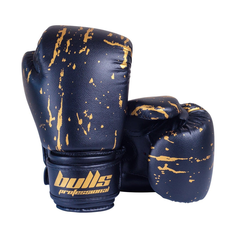 Bulls Professional Action Boxing Gloves Black/Black – Chris Sports