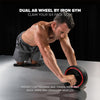 Iron Gym Dual Ab Wheel Ab Roller