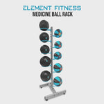 Element Fitness Medicine Ball Rack