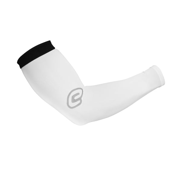 UV Cycling Sleeves - White – crazyarms