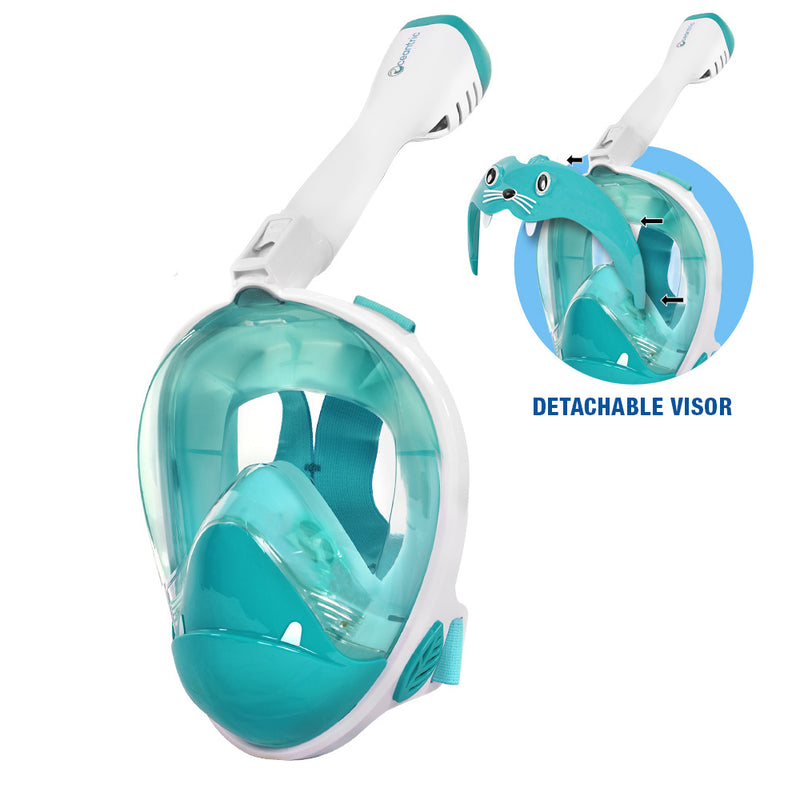 Oceantric Full Face Snorkeling Mask 3.0 - Adult