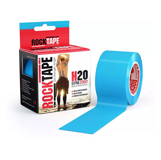 RockTape Extra Sticky H2O 2-inch Water Resistant Kinesiology Muscle KT Tape