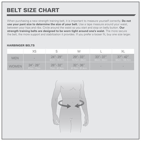 Harbinger Women's 4-Inch Nylon Lifting Belt